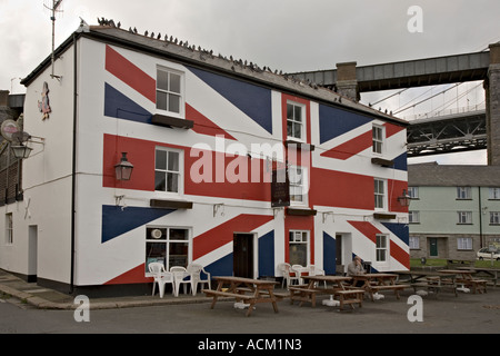 Die Union Inn bei Saltash in Cornwall UK Stockfoto