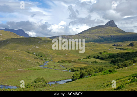 Stac Polly Berg Wester Ross Stockfoto