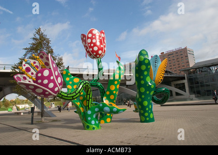 Moderne Kunst in Lille 2004 Stadt von Kultur Frankreich EU Stockfoto