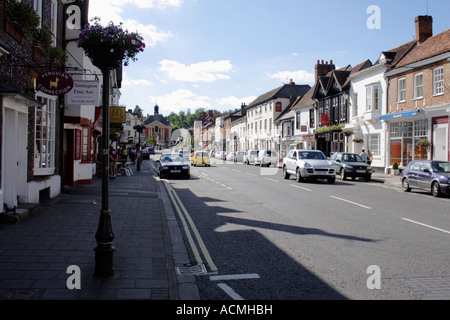 Hart-Straße Henley on Thames, Oxfordshire Stockfoto