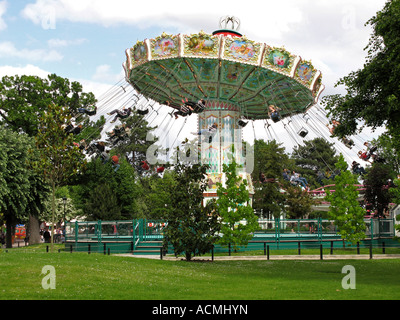 Kreisverkehr in Le Jardin d Acclimatation Paris Frankreich Stockfoto