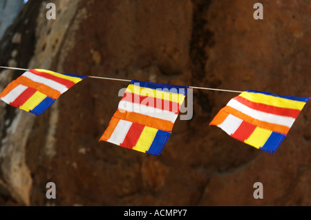 Kambodschanischen Flagge Stockfoto