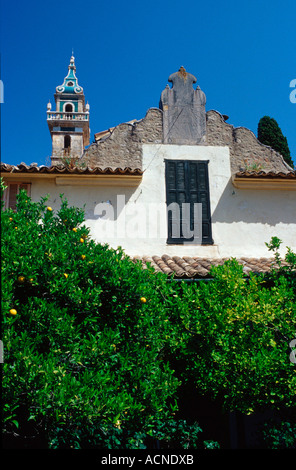 Echte Cartuja de Valldemossa Stockfoto