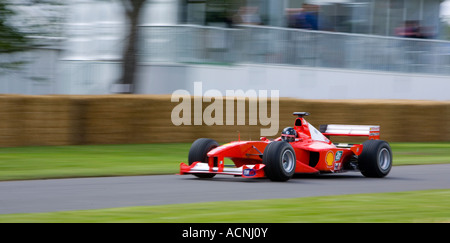 Ferrari Formel 1, Goodwood Festival of Speed, UK Stockfoto