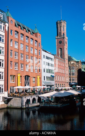 Bleichenfleet / Hamburg Stockfoto