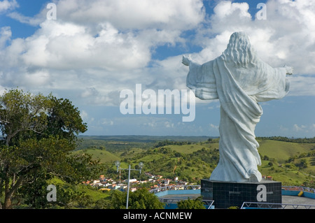 Monumento ein Jesus de Nazaré, Morro de Nazaré, Nazaré Das Farinhas, Bahia Stockfoto