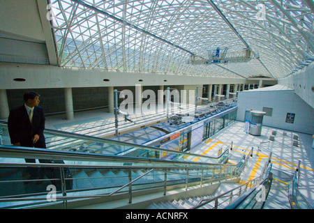 ICN Incheon International Airport AREX Flughafen Bahnhofsgebäude Seoul Korea Stockfoto