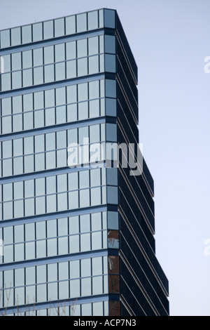 Architektur: blau auf blau Stockfoto