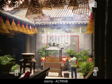 der Kun Iam buddhistische Tempel in Macuá, einer Region von China Stockfoto