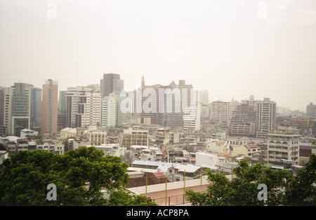 Ein Blick über Macau Stadt, einer Region von China Stockfoto