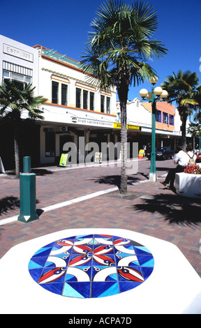 Art-Deco-Stadt Napier, Neuseeland Stockfoto