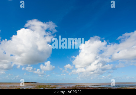 Hilbre Insel aus kleinen Auge an der Mündung des Dee Stockfoto