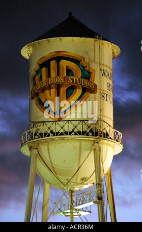 Warner Bros Studio Wasserturm befindet sich in Burbank CA USA Stockfoto