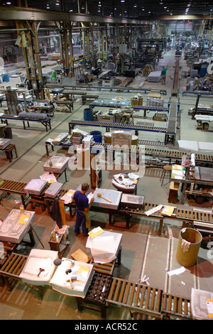 Rock of Ages Manufacturing Facility Granit Steinbruch Barre Vermont Stockfoto