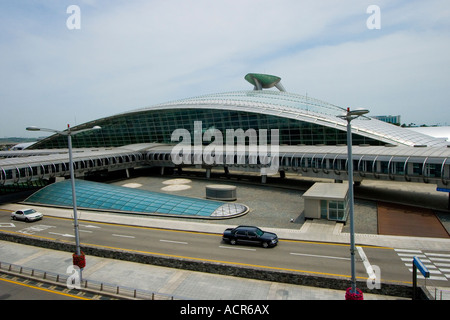 ICN Incheon International Airport AREX Flughafen Bahnhofsgebäude Seoul Korea Stockfoto