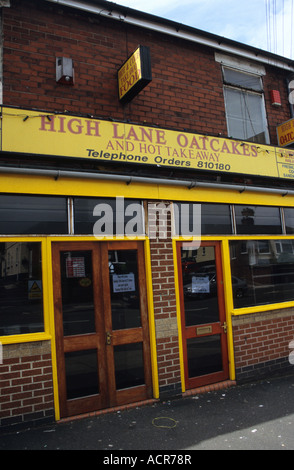 Staffordshire Oatcake Shop In Stoke-on-Trent Stockfoto