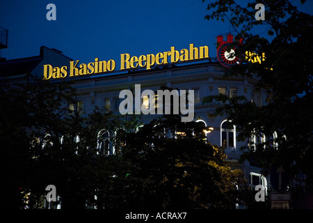 Kasino Reeperbahn, St. Pauli, Reeperbahn, Hamburg, Deutschland Stockfoto