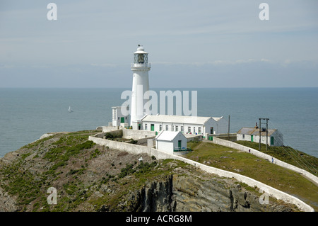 South Stack Leuchtturm Anglesey Nordwales Stockfoto