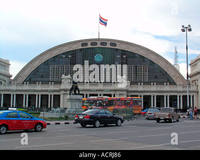 Hua Lamphong Hauptleitung Bahnhof Bangkok Thailand Stockfoto