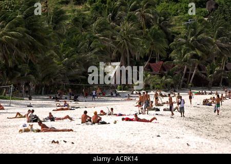 Sunrise Beach auf Ko Pha Ngan Insel Thailand Stockfoto