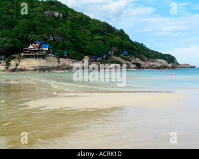 Hut Rin Nok Strand Ko Pha Ngan Insel Thailand Stockfoto