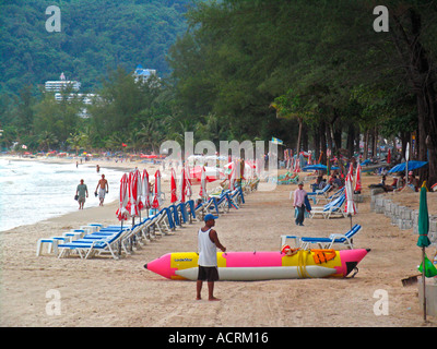 Patong Beach Phuket Insel ruhig nach Tsunami Thailand Stockfoto