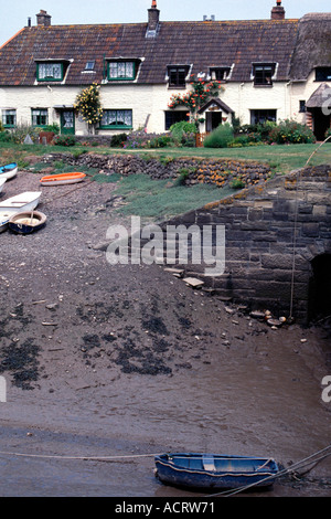 Porlock Weir Exmoor Somerset England Stockfoto