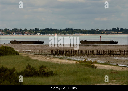 FLUß BLACKWATER ESSEX ENGLAND VON BRADWELL ESSEX KÜSTE 2007 Stockfoto