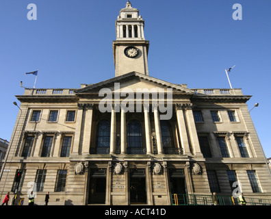 Das bemerkenswert eindrucksvolle Rathaus 1904 bis 16 von Sir Edwin Cooper Rumpf Humberside UK Stockfoto