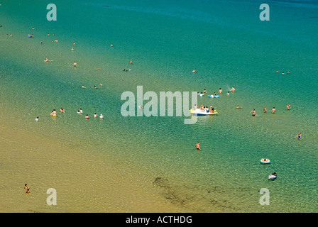 Kalamaki Beach im Dilek Halbinsel Davutlar National Park, Kusadasi Türkei. Stockfoto