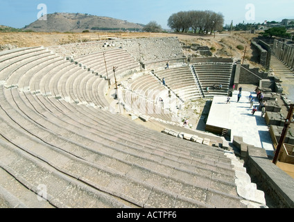 Türkei Pergamon Bergama römischen Amphi theater Stockfoto
