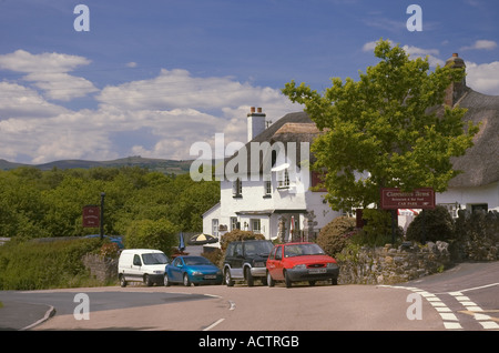 Claycutters Arms Pub, Chudleigh Knighton, Dartmoor National Park, Devon, UK. Stockfoto