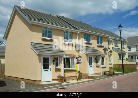 Neue Eigenschaft bei Chudleigh Knighton, Dartmoor National Park, Devon, UK. Stockfoto