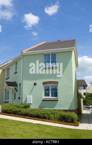 Neue Eigenschaft bei Chudleigh Knighton, Dartmoor National Park, Devon, UK. Stockfoto