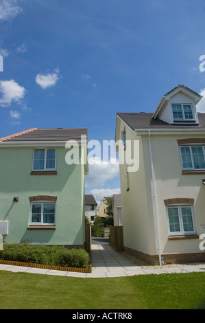 Neue Eigenschaft bei Chudleigh Knighton, Dartmoor National Park, Devon, UK. Stockfoto