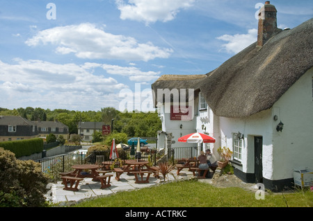 Claycutters Arms Pub Chudleigh Knighton, Dartmoor National Park, Devon, UK. Stockfoto