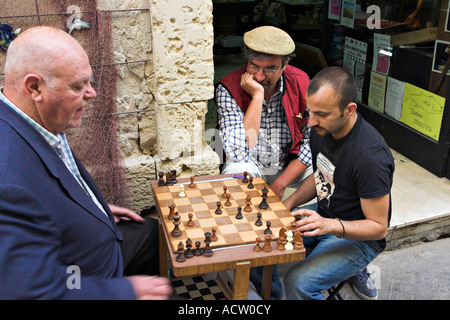 Freundliche Nachbarschaft Spiel Stockfoto
