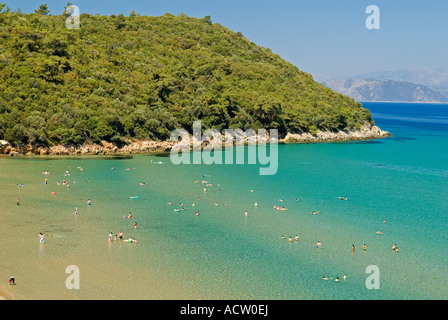 Kalamaki Beach im Dilek Halbinsel Davutlar National Park, Kusadasi Türkei. Stockfoto