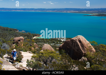 Australien Tasmanien Freycinet National Park Freycinet Peninsula Coles Bay Stockfoto