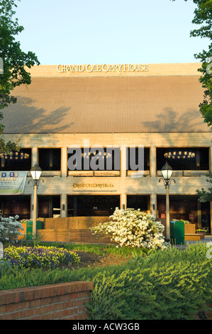 Die Grand Ole Opry House Exterieur in Nashville Tennessee USA Stockfoto