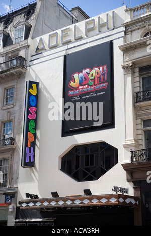 Adelphi Theatre Strang London England Stockfoto