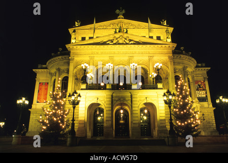 Alte Oper Kongress- und Konzert Halle Frankfurt Deutschland Stockfoto