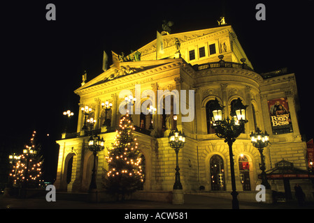 Alte Oper Kongress- und Konzert Halle Frankfurt Deutschland Stockfoto