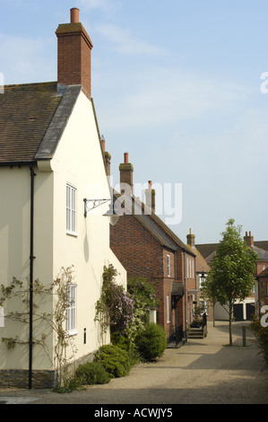 Verkehrssysteme Dorf in der Nähe von Dorchester in Dorset moderne Dorf auf Ideen gefördert und inspiriert von Prinz Charles England gebaut Stockfoto