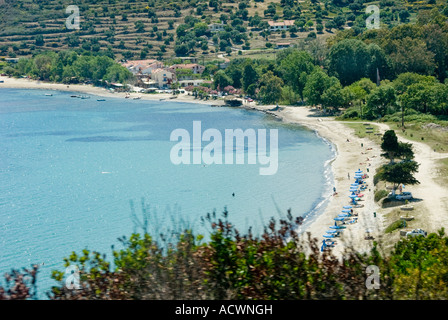 Kato Katelios Strand, Kefalonia, Ionische Inseln Griechenland. Stockfoto