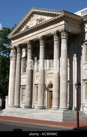 Erste Bank der Vereinigten Staaten im alten Stadtteil Philadelphia Pennsylvania USA Stockfoto