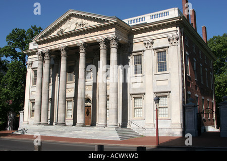 Erste Bank der Vereinigten Staaten im alten Stadtteil Philadelphia Pennsylvania USA Stockfoto