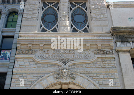 Die Quaker City National Bank Philadelphia Pennsylvania USA Stockfoto