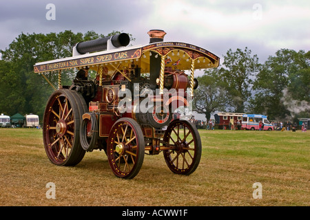 Prestwood Dampftraktion Fair Showmans Engine. NUR ZUR REDAKTIONELLEN VERWENDUNG Stockfoto