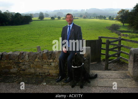 David Blunkett ehemalige Arbeit Home Secretary UK Stockfoto